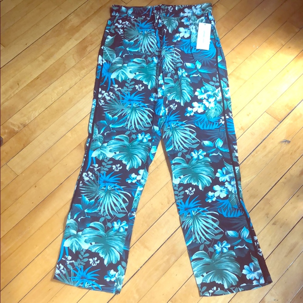Gerard Darel tropical print silky trouser